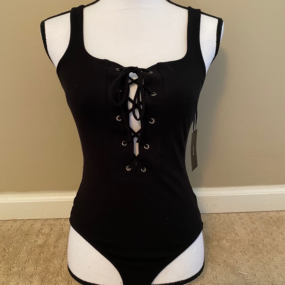 Lulu’s Black bodysuit